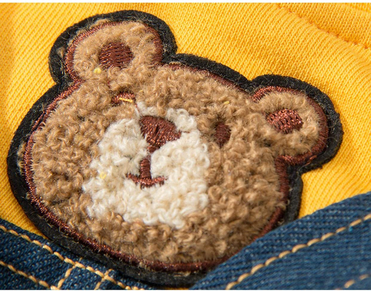 Denim Overalls for Small and Medium Dogs - Stylish Costumes for Pets