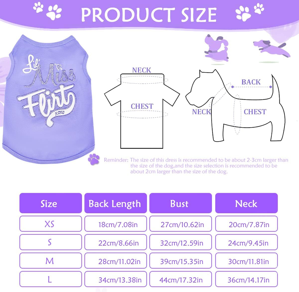 4 Pack Dog Clothes for Small Dogs Girl -  Xs Female Dog Clothes - Pet Puppy Shirts - Chiuahaha Outfit - Summer Fall Dog Costume - Doggie Cat Clothing for French Bulldog Yorkie Breed (XS)