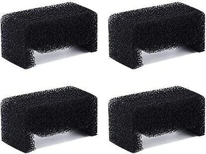 Cat Fountain Sponge Foam Filter, 4 Pack - Compatible with /Nautypaws Fountains, Removes Hair & Debris, Keeps Water Clean, Extends Pump Life